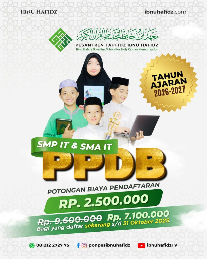 daftar santri indent 2026/27